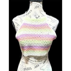 BP Cropped Knit Tie-Top – New with Tags, XS”